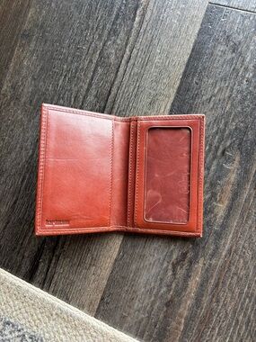Hartmann bifold Leather ID Wallet - Brown